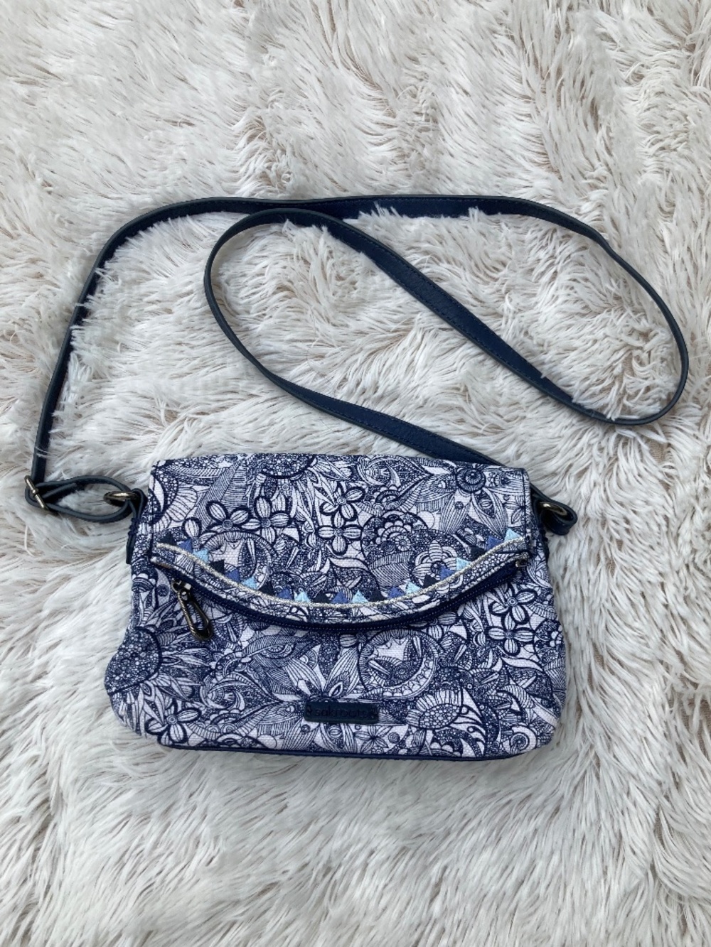 Sakroots Pacific Mini Crossbody
